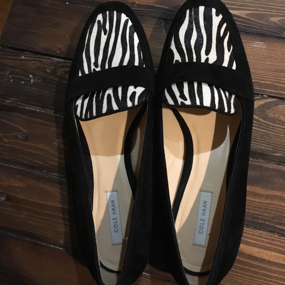 Coke Haan zebra loafers!